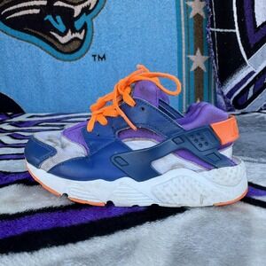 Size 12.5c - Nike Huarache Athletic Track Sneakers Colorful Mesh‎ Lace Up Kids